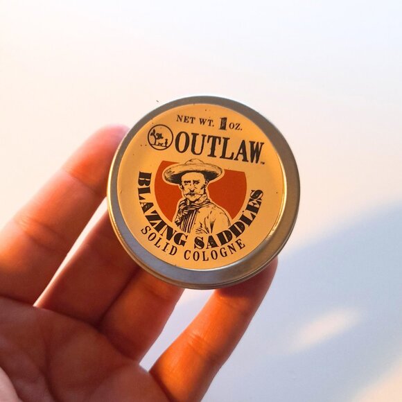 Blazing Saddles Solid Cologne - Outlaw (Now discontinued) 1 oz. - Picture 1 of 4